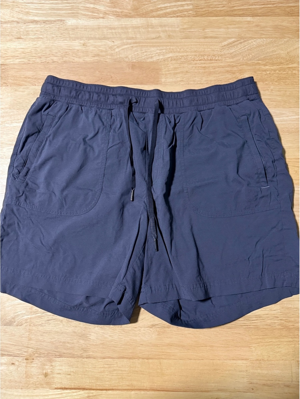 L.L.Bean Women’s Vista Camp Shorts XL Charcoal Gray Drawstring Waist